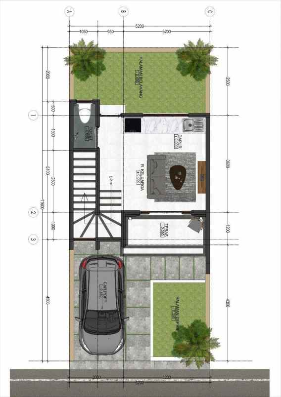 rumah indent jalan tukad balian renon denpasar