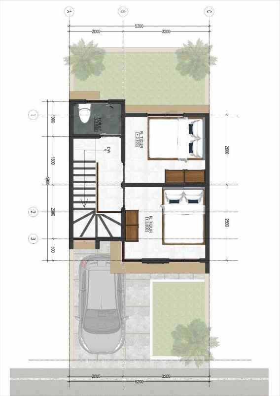 rumah indent jalan tukad balian renon denpasar