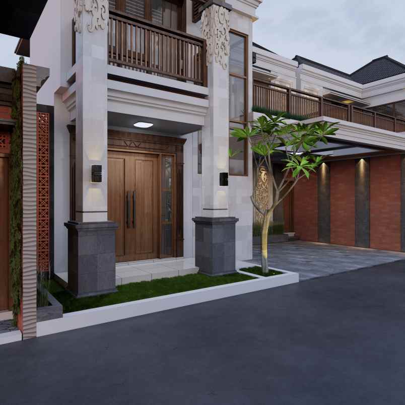 rumah mewah 2 lantai ngaglik sleman cuma 1 4 m