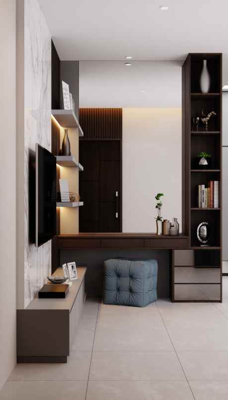 rumah mewah di jalan cemara kipas komplek pemda