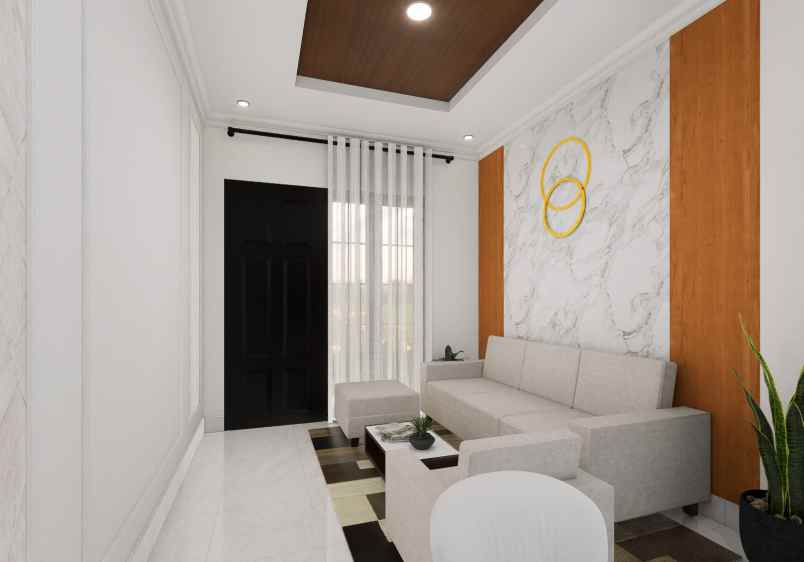 rumah modern 2 lantai lokasi strategis di kota banjar