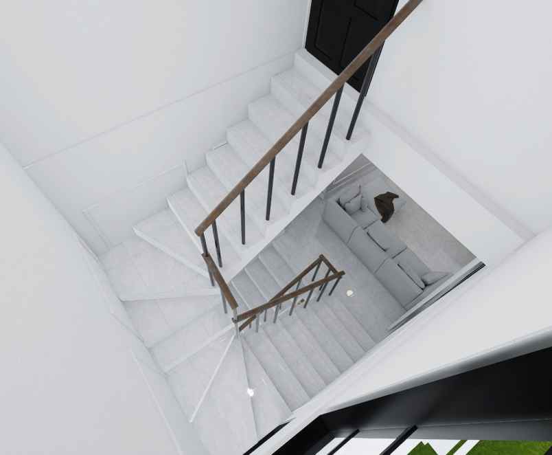 rumah modern 2 lantai lokasi strategis di kota banjar