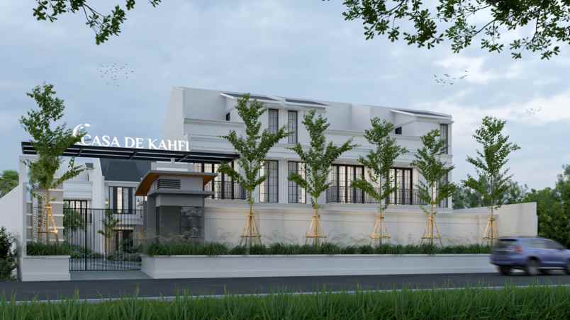 rumah modern 2 lantai lokasi strategis di kota banjar