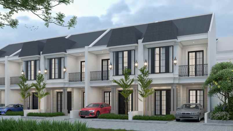 rumah modern 2 lantai lokasi strategis di kota banjar