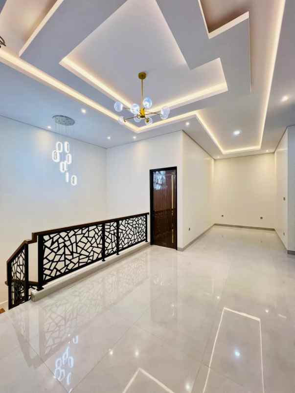 rumah modern kontemporer dalam cluster