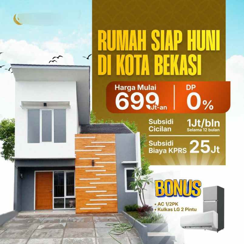 rumah modern readystok di mustikasari kota bekasi