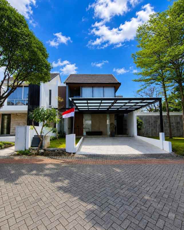 rumah royal park 1 citraland new minimalis carport 2