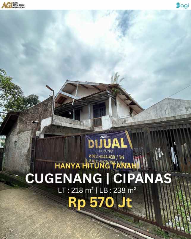rumah siap huni 238 m2 di cianjur nyaman