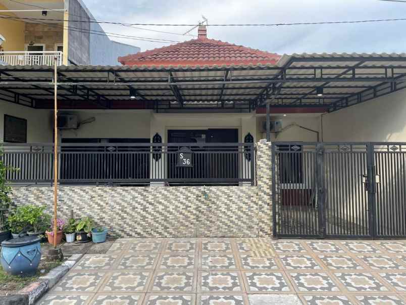 rumah siap huni di pondok candra indah waru sidoarjo