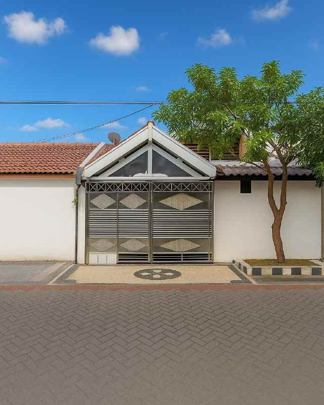 rumah taman pondok indah strategis row 3 mobil