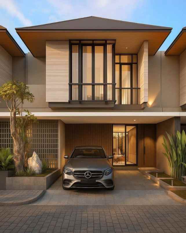 rumah woodland citraland new strategis row super lebar