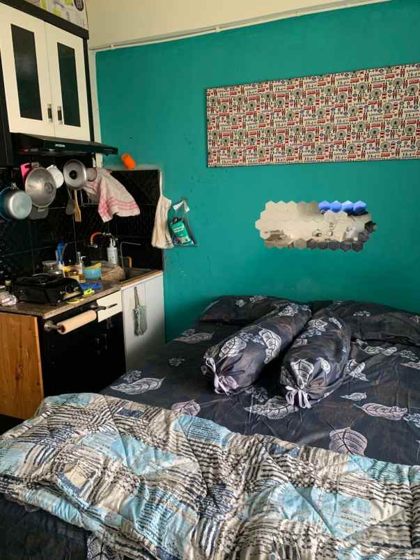 sewa bulanan studio full furnished green pramuka city