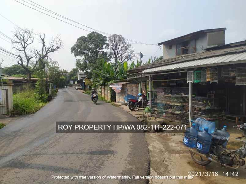 tanah jl cikunir raya jatiasih