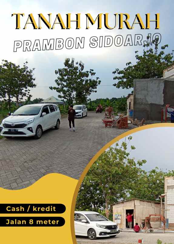 tanah shm murah prambon sidoarjo