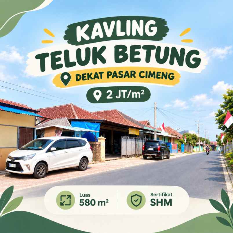 tanah teluk betung kuripan lampung