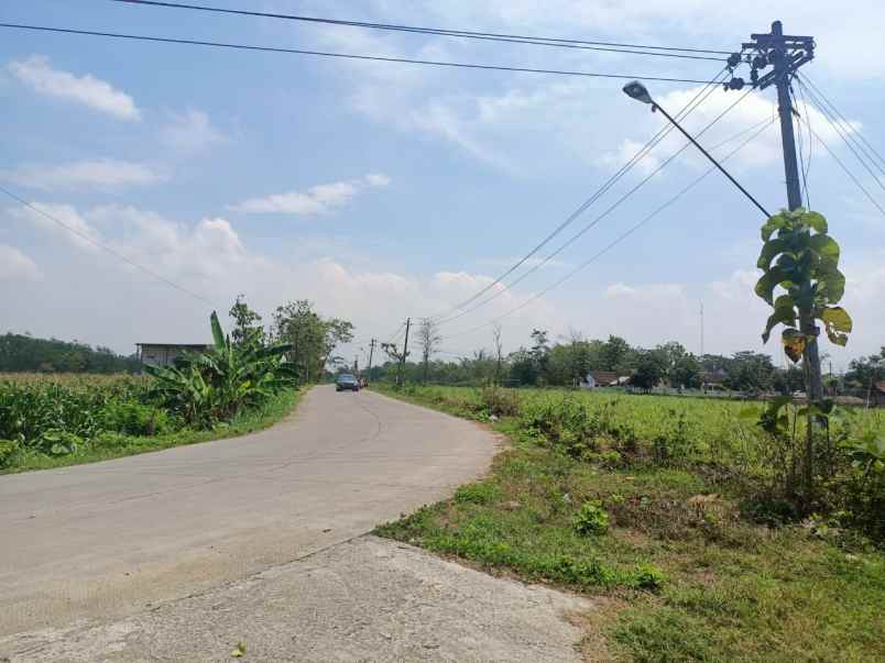 Tanah Zona Industri 45 Hektar Solo Jawa Tengah