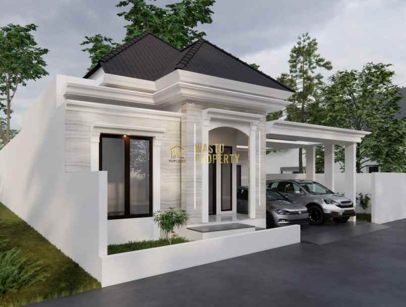 villa klasik design minimalis tanah luas fully furnish