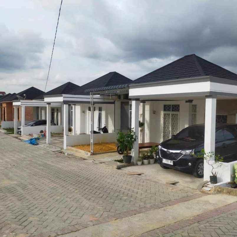 2 unit lagi rumah nyaman di jalan delima pekanbaru