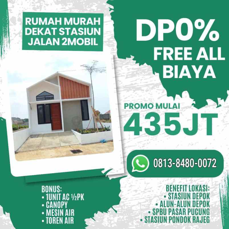 booking 3 juta bisa akad rumah akses stasiun krl