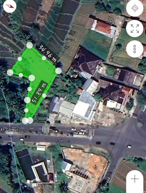 d jual tanah strategis