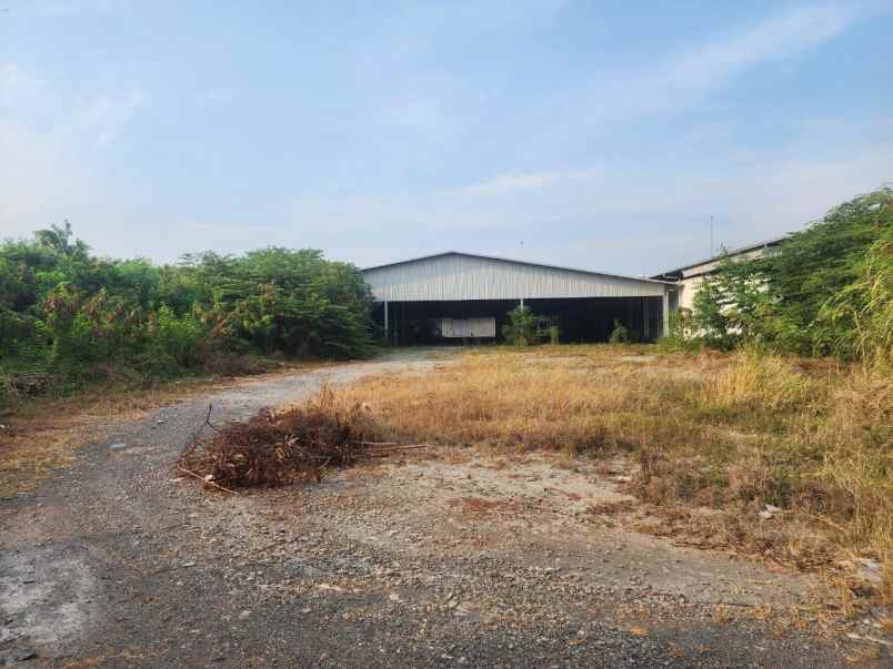 dijual disewakan gudang di sidoarjo