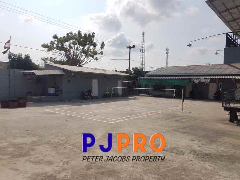 dijual gudang furnished di jalan raya sukamekar bekasi