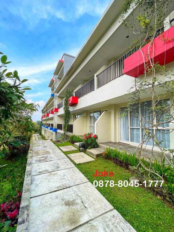 dijual hotel jl raya puncak