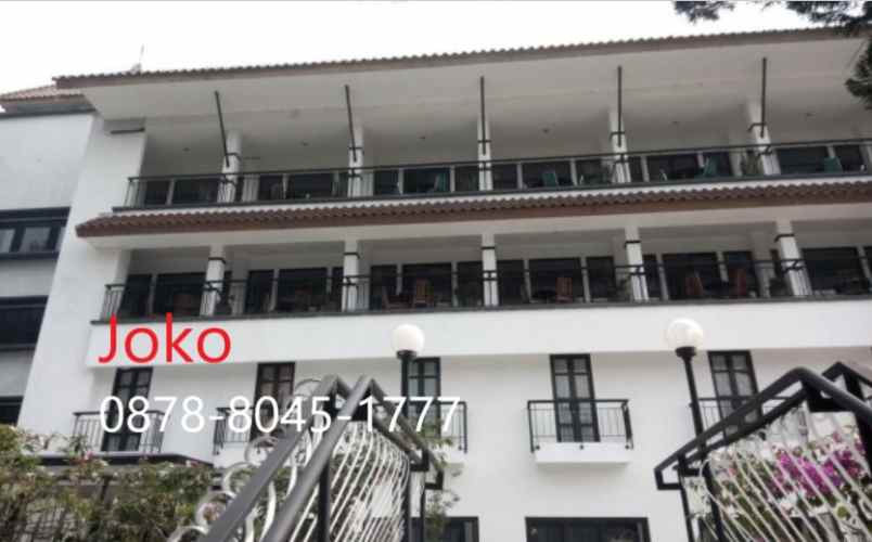 dijual hotel puncak