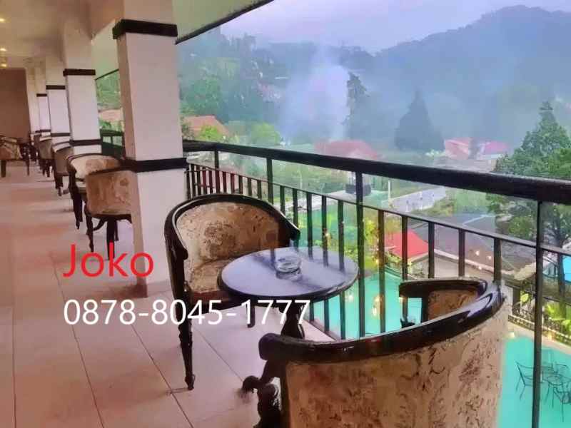 dijual hotel puncak