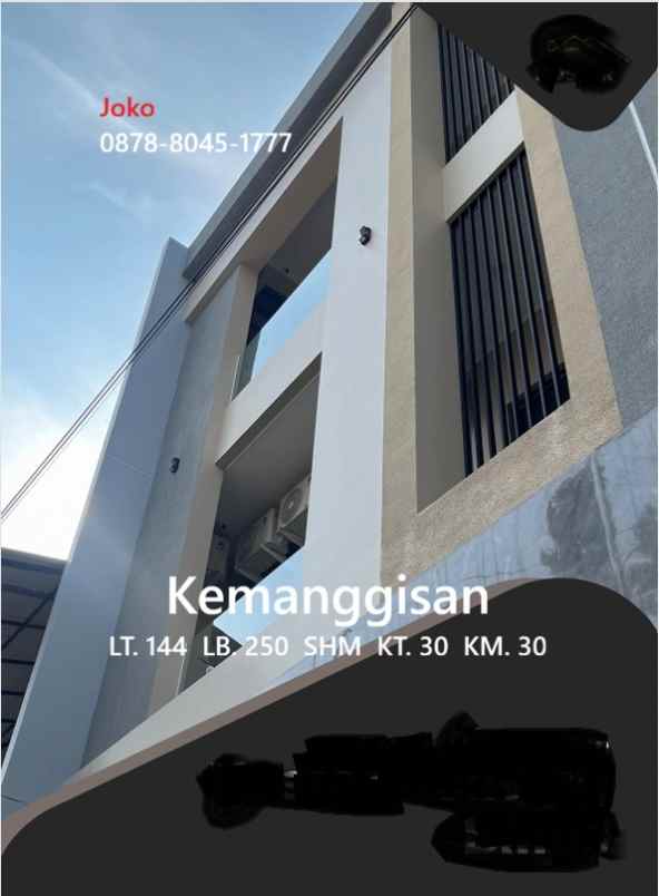 dijual kost kemanggisan