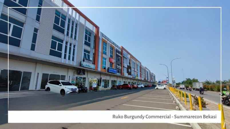 dijual ruko 3 lantai burgundy summarecon bekasi