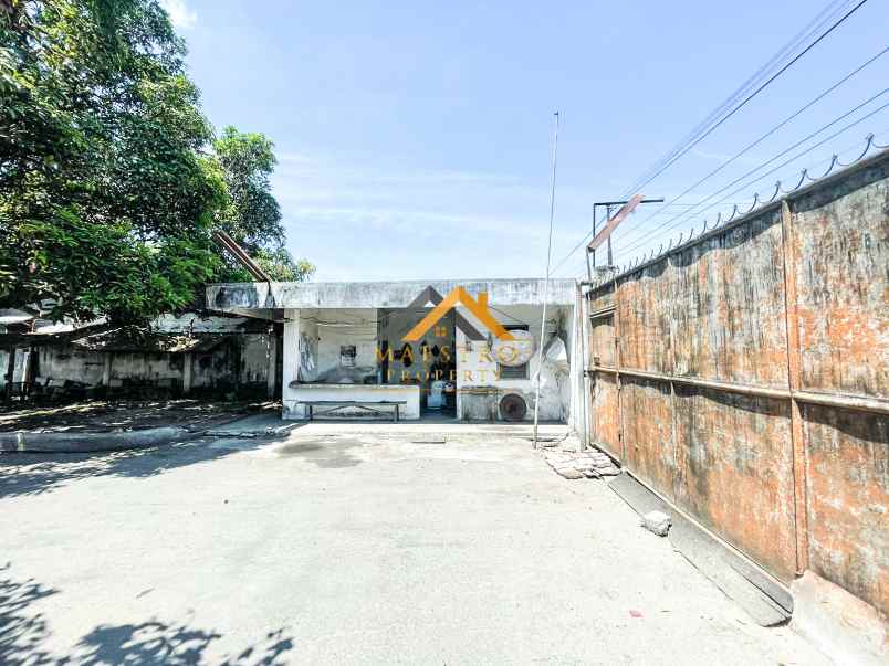 dijual ruko gudang kantor jalan paya bakung sunggal