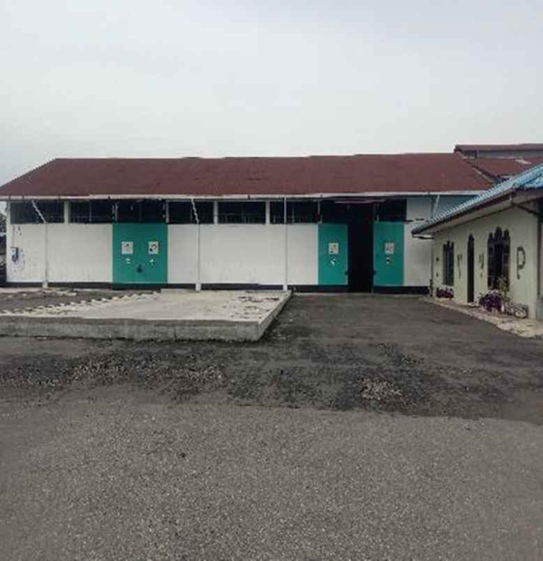 dijual ruko gudang kantor mulyorejo kec sunggal kab