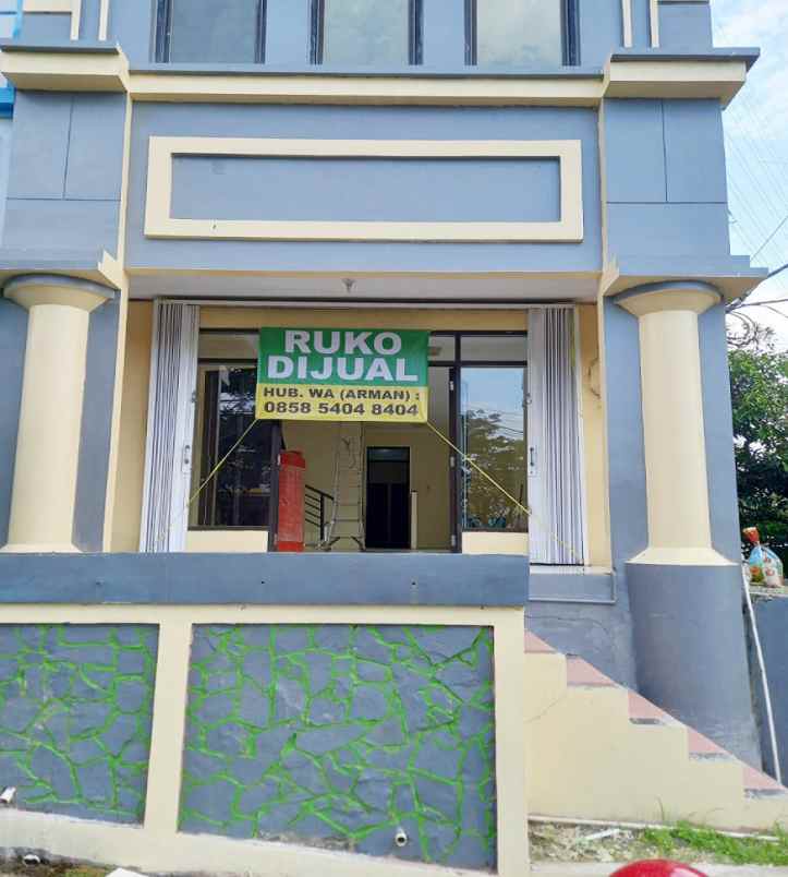 dijual ruko gudang kantor perumahan balikpapan