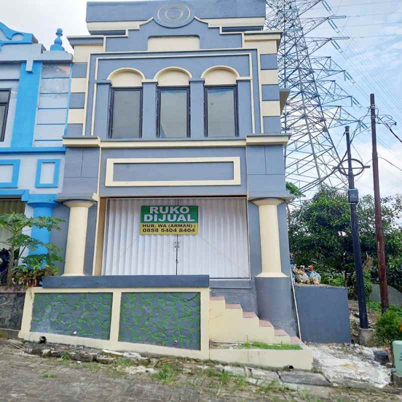 dijual ruko gudang kantor perumahan balikpapan