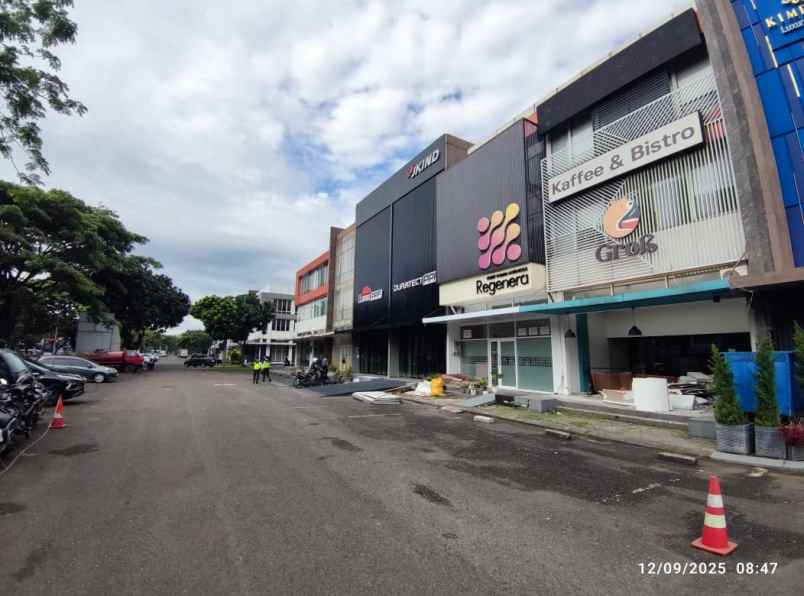 dijual ruko gudang kantor ruko spectra alam sutera