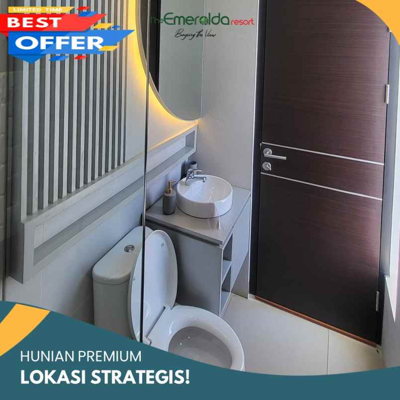 dijual rumah bandung the emeralda resort