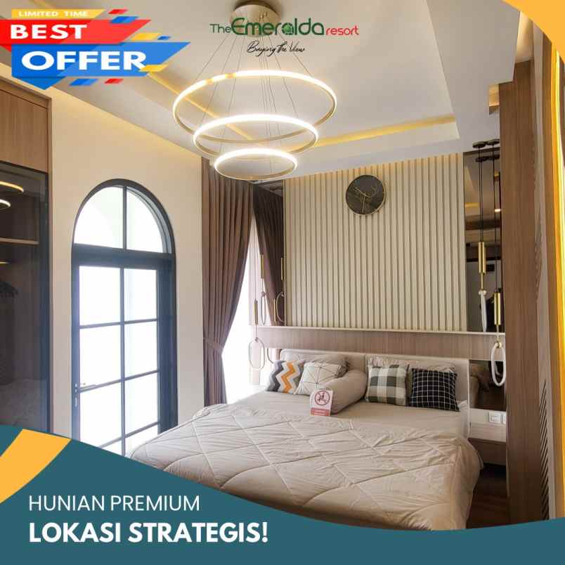 dijual rumah bandung the emeralda resort