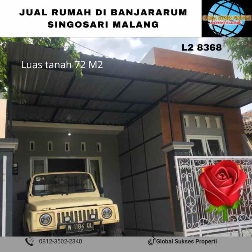 dijual rumah banjararum
