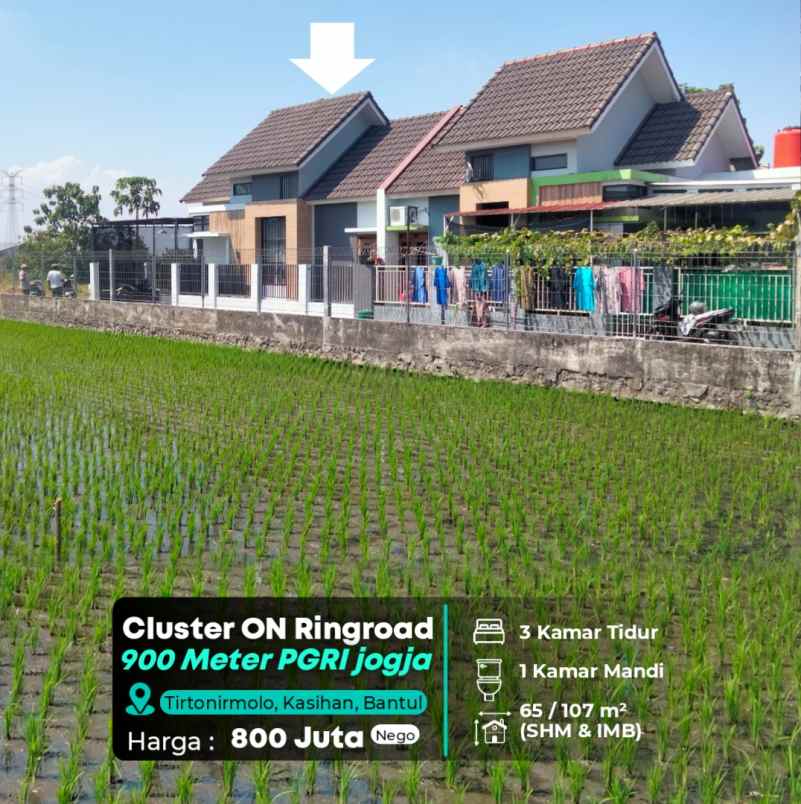 dijual rumah bantul