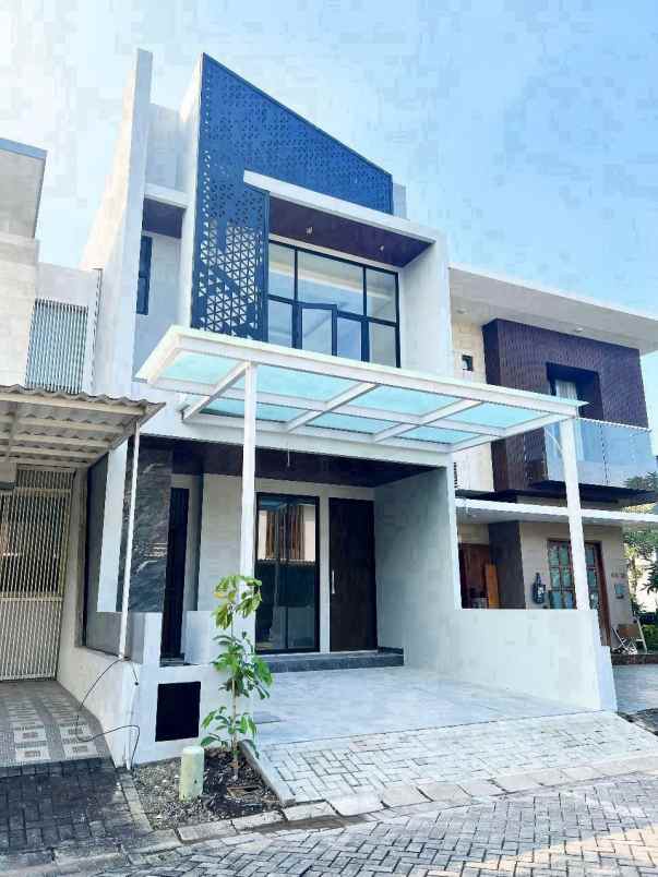 dijual rumah baru surabaya barat