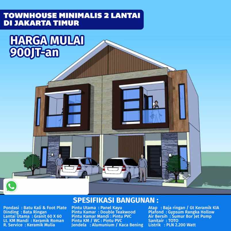 dijual rumah cipayung kota jakarta timur