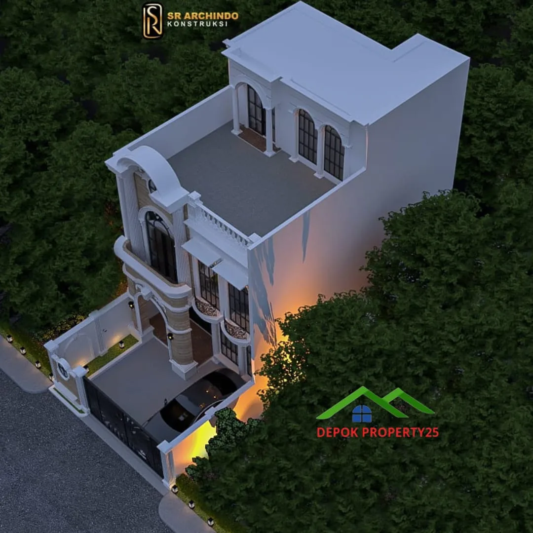 dijual rumah clasic modern di ciganjur jagakarsa