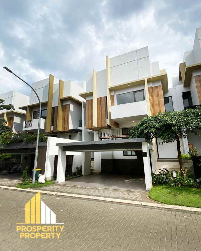 dijual rumah cluster blizfield bsd city