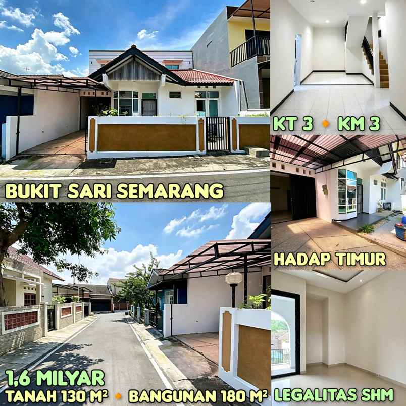 dijual rumah di bukit sari semanggi