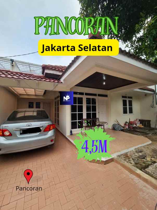 dijual rumah di pancoran jakarta selatan