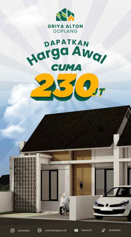 Rumah Villa Sejuk 200jtn Griya Alton Kab Semarang Dekat Dusun Semilir