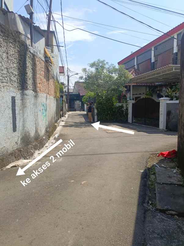 dijual rumah hitung tanah pangkalan jati cinere depok