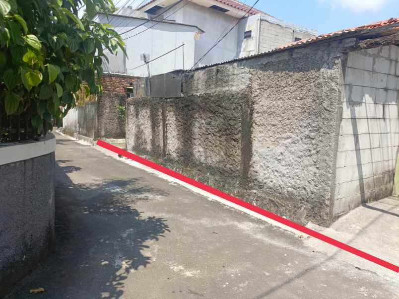 dijual rumah hitung tanah pangkalan jati cinere depok