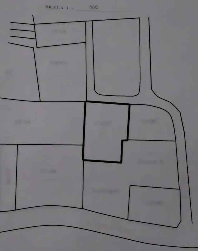 dijual rumah hitung tanah pangkalan jati cinere depok